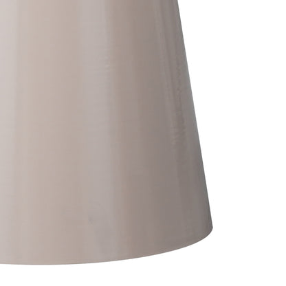 Side table Ginoze Inart cappuccino metal D50x50cm