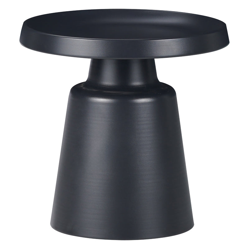 Side table Ginoze Inart black metal