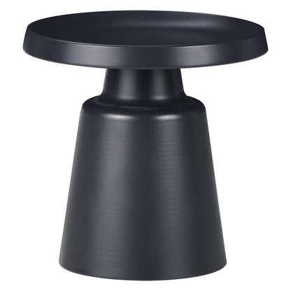 Side table Ginoze Inart black metal