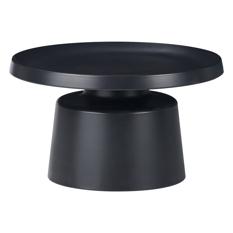 Side table Ginoze Inart black metal