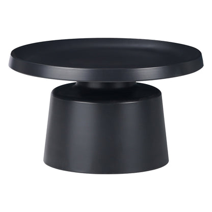 Side table Ginoze Inart black metal