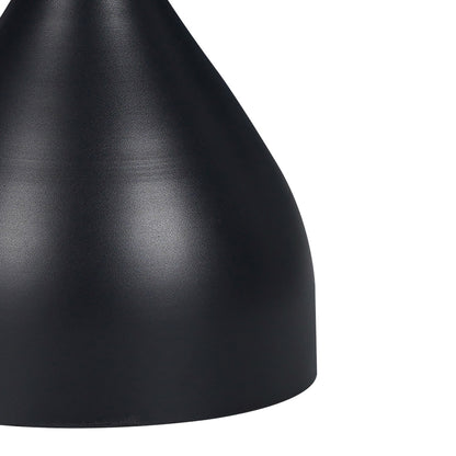 Kirkene Inart side table black marble sintered stone and black metal 2pcs