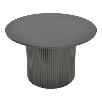 Karulo table mdf in black shade Φ120x76cm