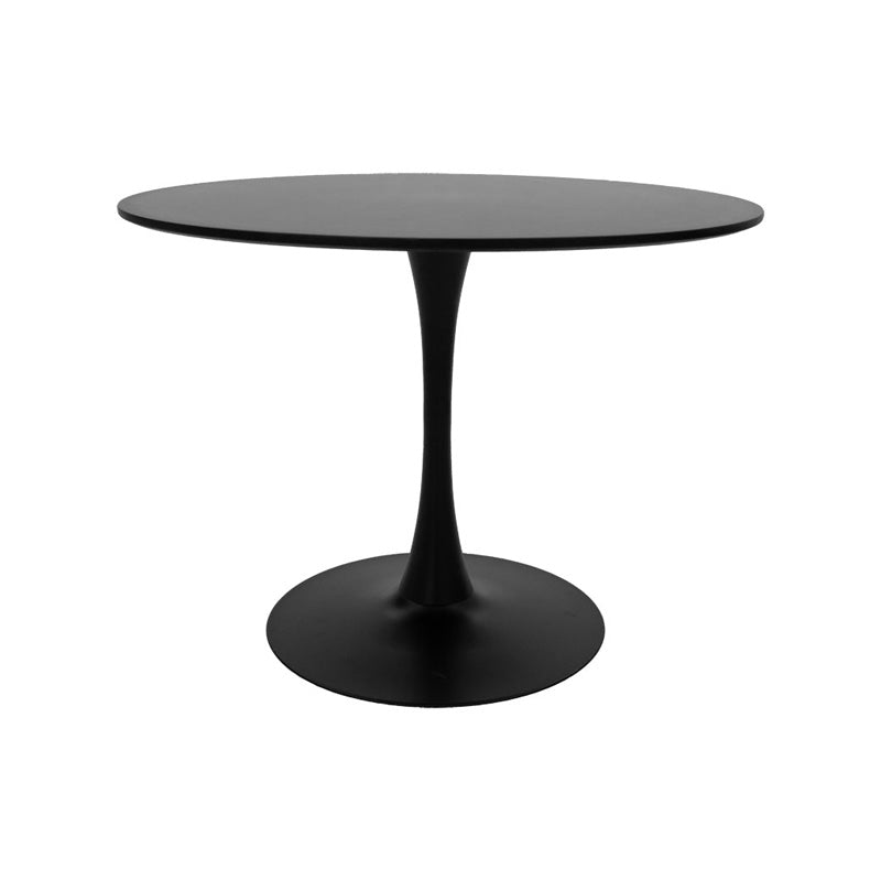 Balou table mdf in black D80x73cm