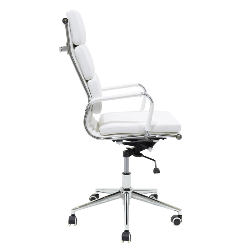 Manager office chair Tokyo pakoworld with PU white colour