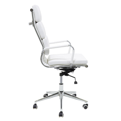 Manager office chair Tokyo pakoworld with PU white colour