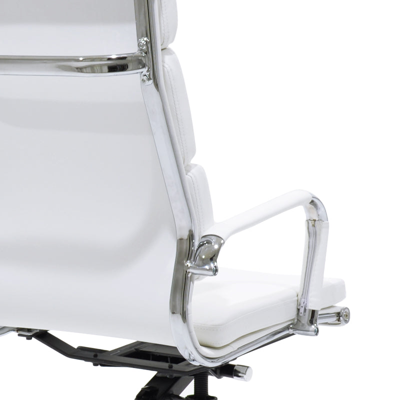 Manager office chair Tokyo pakoworld with PU white colour