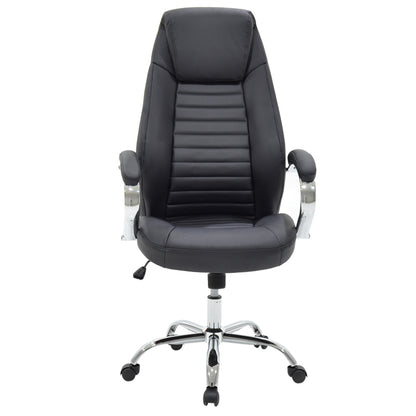 Sonar pakoworld manager office chair with PU in black colour