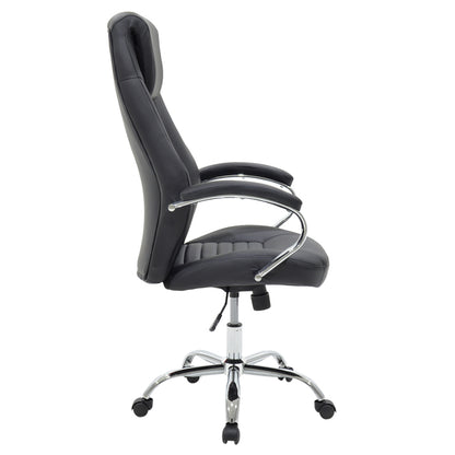 Sonar pakoworld manager office chair with PU in black colour