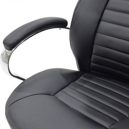Sonar pakoworld manager office chair with PU in black colour