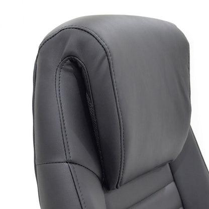 Sonar pakoworld manager office chair with PU in black colour