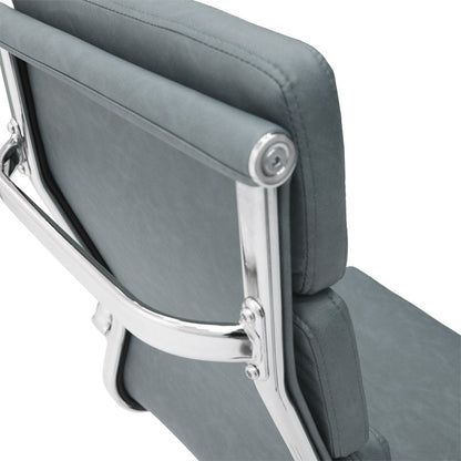 Manager office chair Tokyo with pu grey antique colour
