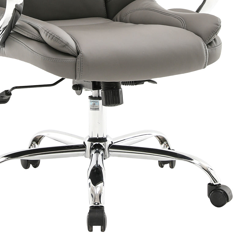 Manager office chair Verxian pakoworld grey pu 70x68x116cm