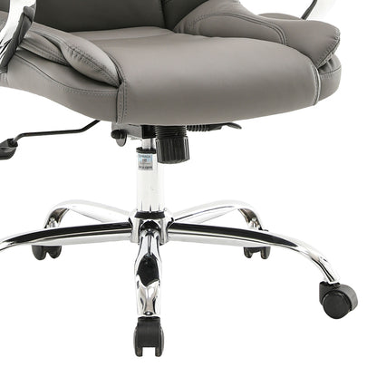 Manager office chair Verxian pakoworld grey pu 70x68x116cm