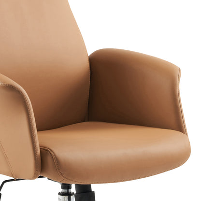 Manager office chair Derjio pakoworld brown pu 68x66x115cm