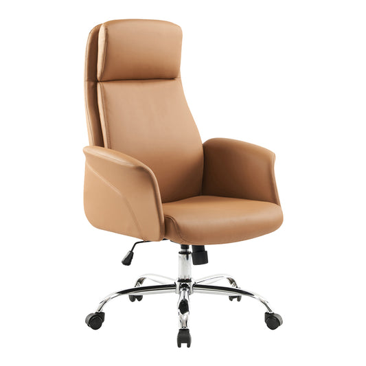 Manager office chair Derjio pakoworld brown pu 68x66x115cm
