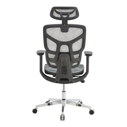 Director's office chair Karlo white-black mesh fabric 72x70x112cm