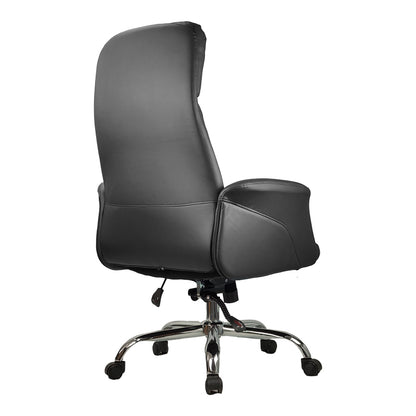 Manager office chair Derjio pu in black color 68x66x115cm