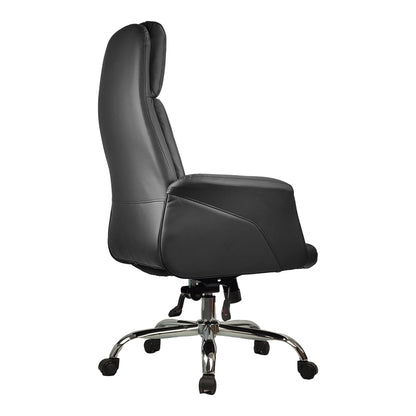 Manager office chair Derjio pu in black color 68x66x115cm