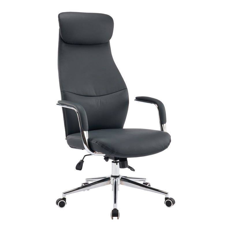 Manager office chair Ferka black pu 64x71x120-128cm