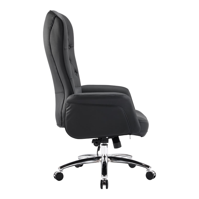 Manager office chair Kaline black pu 69x79x115-123cm