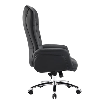 Manager office chair Kaline black pu 69x79x115-123cm