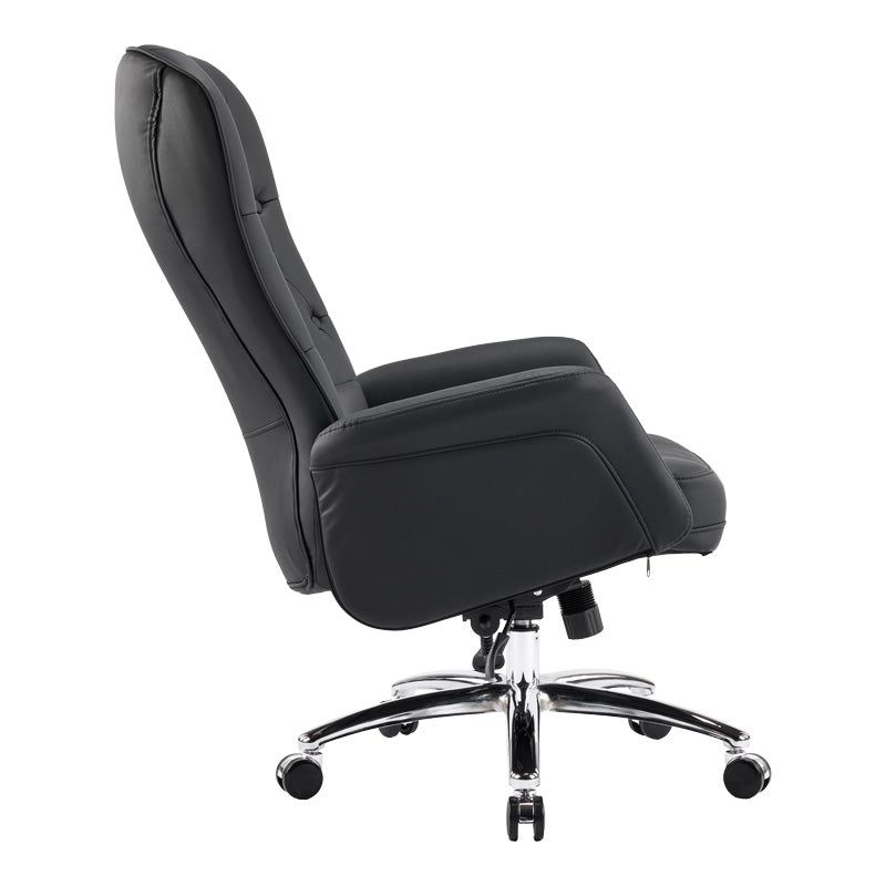Manager office chair Kaline black pu 69x79x115-123cm