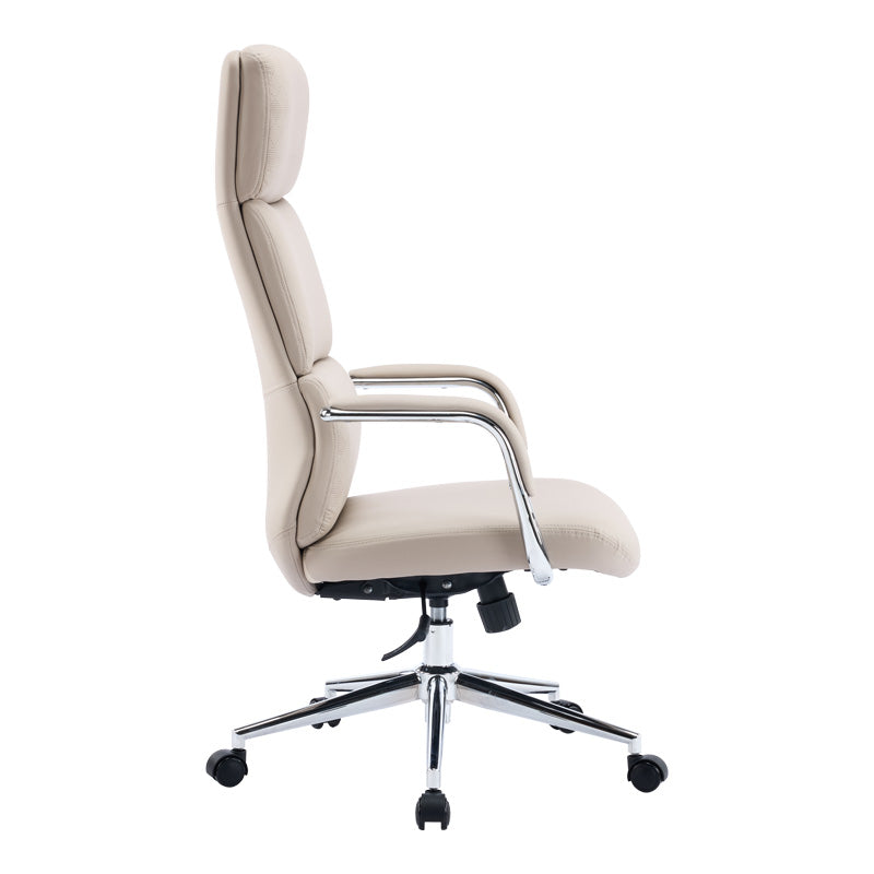 Manager office chair Bendona beige pu 71x78x119-127cm