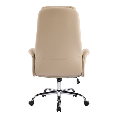 Manager office chair Derjio beige pu 68x66x115cm