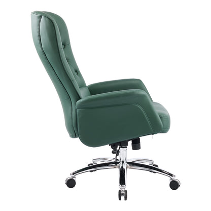 Manager office chair Kaline green pu 69x79x115-123cm