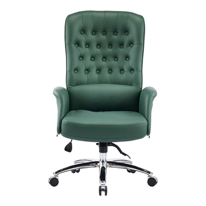 Manager office chair Kaline green pu 69x79x115-123cm