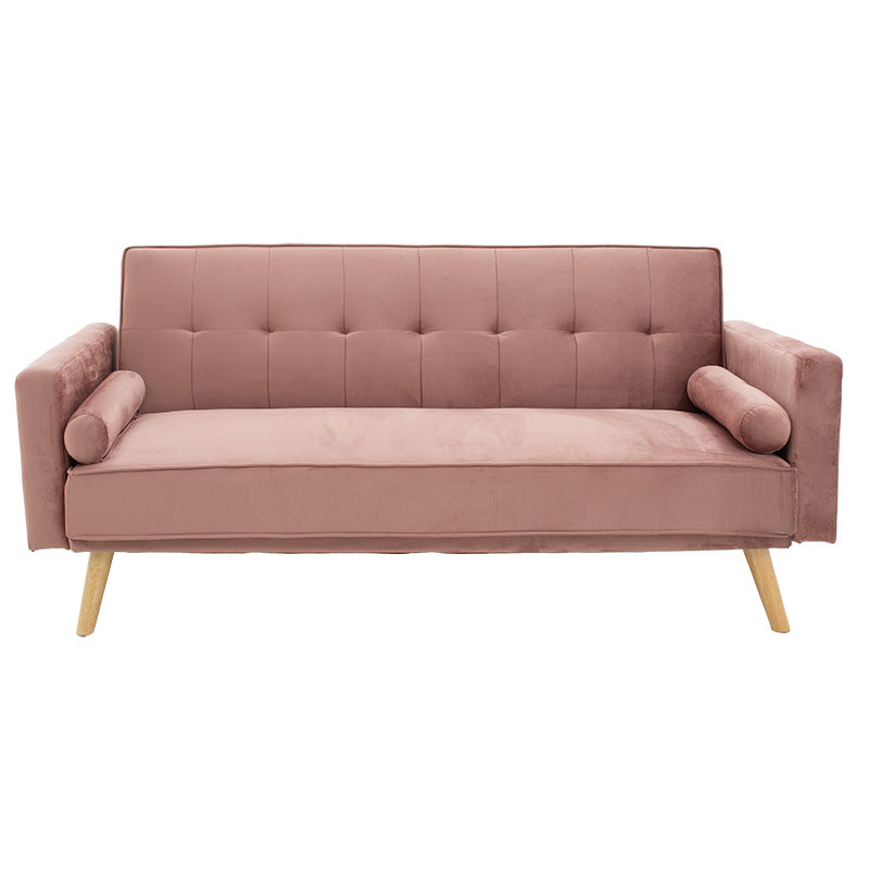 3 seater sofa-bed Success velvet rotten apple 190x80x84cm