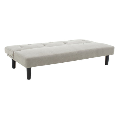 Sofa-bed Breathe pakoworld fabric grey 167x77x73 cm