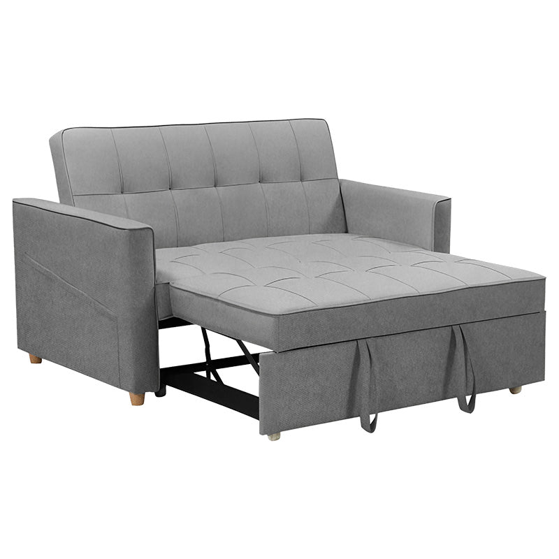 2 seater sofa-bed Commit fabric anthracite 142x93x90 cm