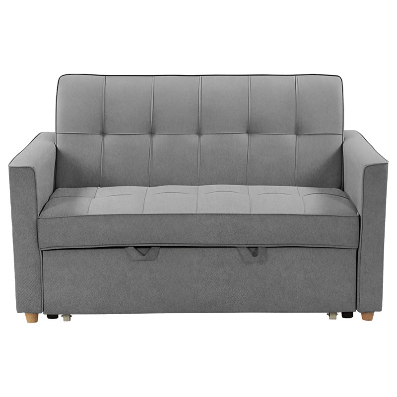 2 seater sofa-bed Commit fabric anthracite 142x93x90 cm