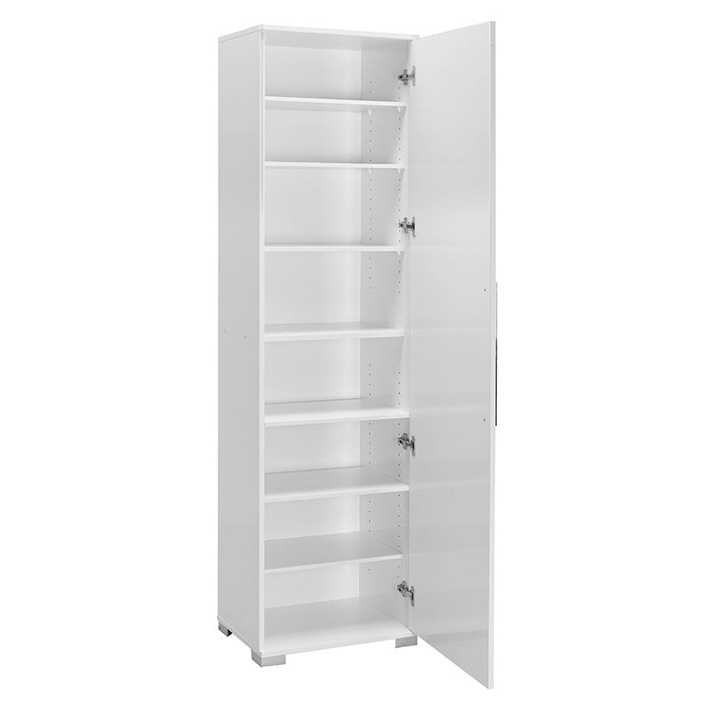 Cabinet-column Diamond1 pakoworld white gloss 50x35x187cm