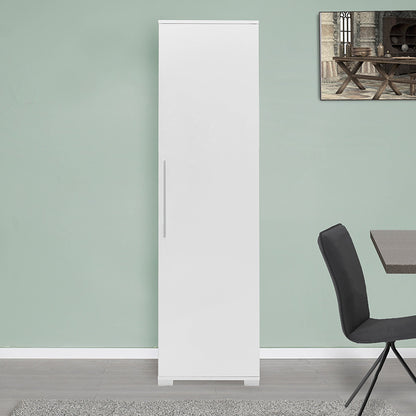 Cabinet-column Diamond1 pakoworld white gloss 50x35x187cm