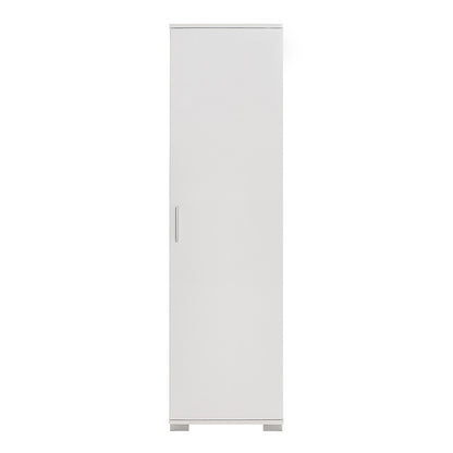 Multipurpose cabinet Chad1 pakoworld  white gloss 45x32x169cm