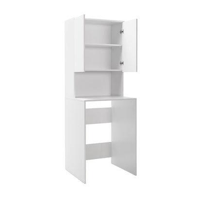 Laundry cabinet Ryda pakoworld melamine white 68x60x182cm