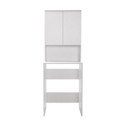 Laundry cabinet Ryda pakoworld melamine white 68x60x182cm