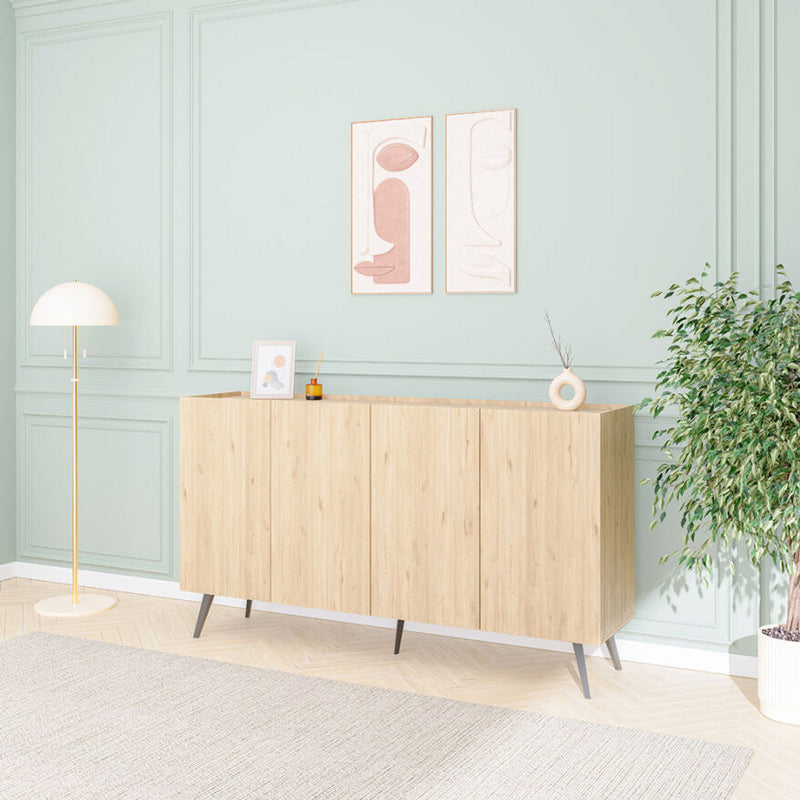 Kudro sideboard in oak shade 180x43x100cm