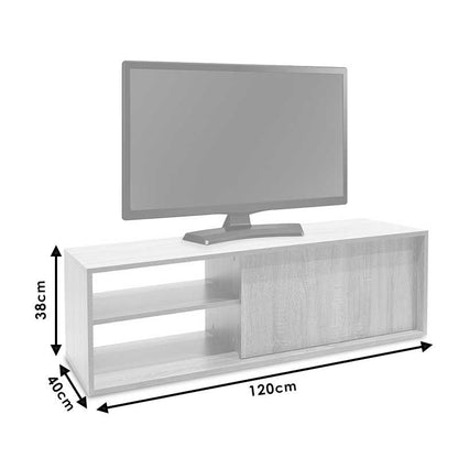 TV cabinet ECO TV pakoworld color sonoma 120x40x38 cm