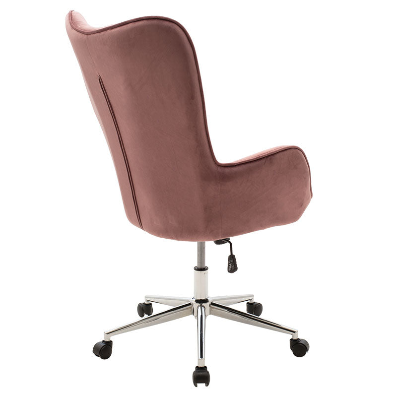 Manager office chair Kido pakoworld in rotten apple velvet color