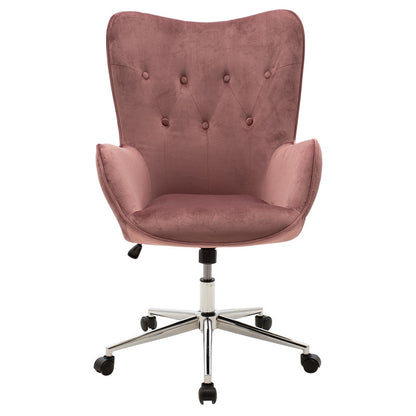 Manager office chair Kido pakoworld in rotten apple velvet color