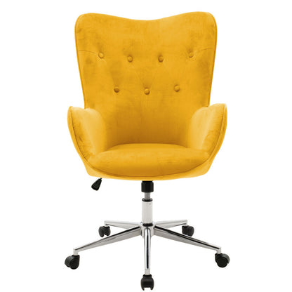 Manager office chair Kido pakoworld yellow velvet
