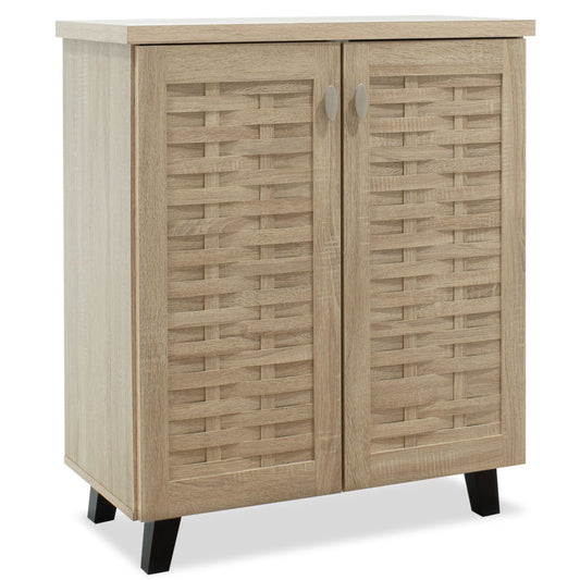 Shoe cabinet MANTAM pakoworld 12 pairs sonoma 78x40x92 cm