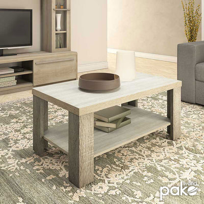 Coffee Table RIANO pakoworld color sonoma 89,5x49,5x42,5cm