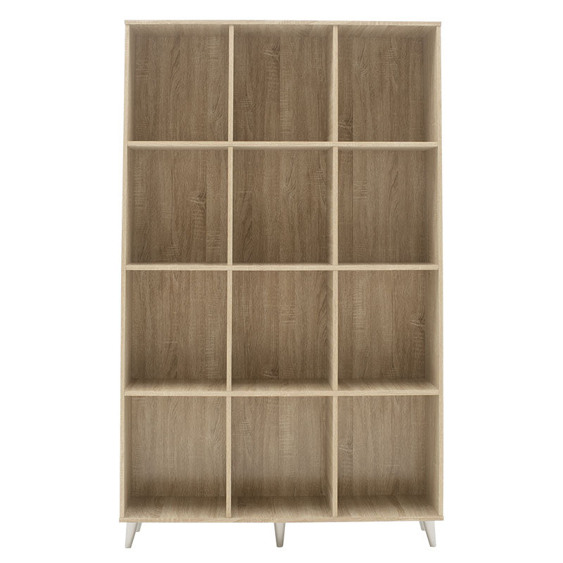 Bookcase FIRENZE pakoworld in color sonoma 107x28,6x178cm