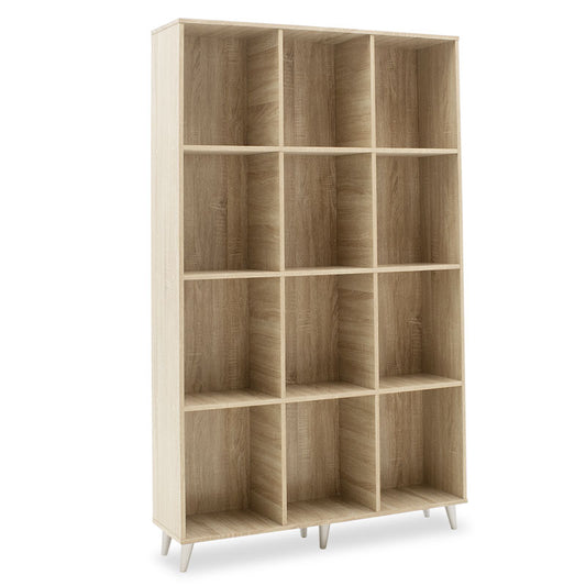 Bookcase FIRENZE pakoworld in color sonoma 107x28,6x178cm