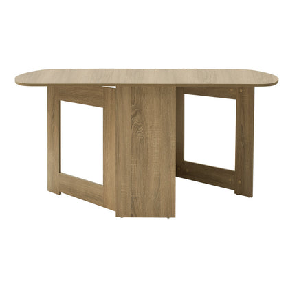 Dining table Nadine pakoworld polymorphic-extendable color sonoma 160x80x76.5cm